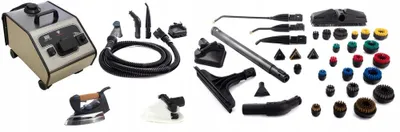 Produktbild von Tornador STEAM Schwarze Polyesterbürste für Dampfreiniger Ø 28mm