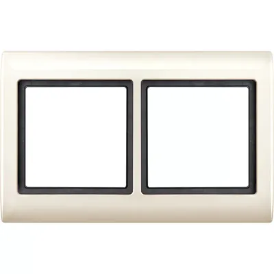 Immagine prodotto di MERTEN Frame 2-gang 400244 AQUADESIGN bianco 400244 400244 (400244)