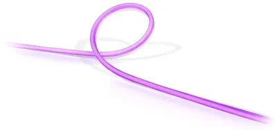 Produktbild von Philips Hue White and Color ambiance Outdoor Lightstrip 2 Meter, Universalstreifenleuchte, Bluetooth/Zigbee, Weiß, LED, Silikon, Nicht austauschbare(s) Leuchtmittel