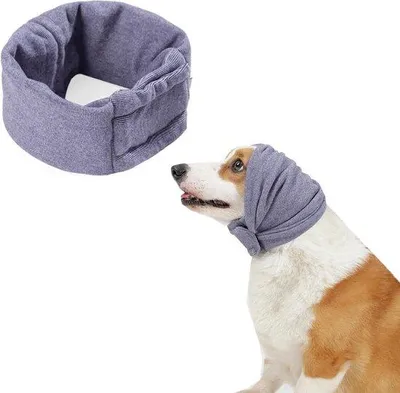 Produktbild von Schalldämpfende Hundeohrenschützer, verstellbar, warm