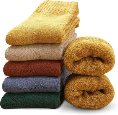 Produktbild von Thermosocken Damen Socken 10 Paar Warme Dicke Wintersocken