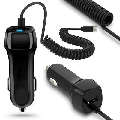 Produktbild von Auto Ladekabel für Apple iPad Air 11 / 13 USB-C Ladegerät Adapter 15W Lade Kabel