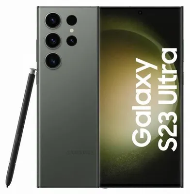 Image de Samsung Galaxy S23 Ultra SM-S918B, 17.3 cm (6.8"), 8 Go, 256 Go, 200 MP, Android 13, Vert