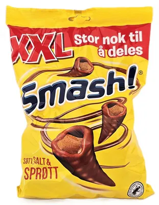 Produktbild von Original Smash Chips mit Schokolade XXL 350g