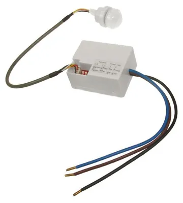 Produktbild von LED-ONE Mini PIR Bewegungsmelder mit Dämmerungssensor 12V