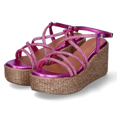 Produktbild von CafèNoir Damen Sandalen/ Sandaletten Pink Synthetik Größe: 37