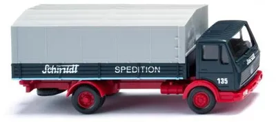 Produktbild von Wiking LKW MB 1317 Pritschen-LKW Nellen & Quack 043702