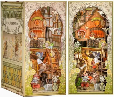 ruka ページ Puzzle 3D, okładka książki Japońska aleja Sakura, Rolife,