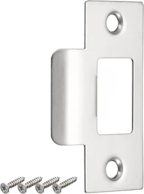 Produktbild von RVS-Deursluitplaat 70 cm x 40,3 cm in Silber für Türkojen und Türpfosten