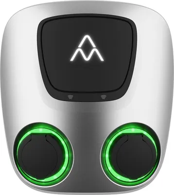 Image de Charge Amps Aura 2x22 kW 3P 32A Typ2 4G/WiFi/LAN OCPP RCD Ladestation, CA-131503
