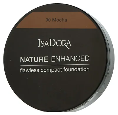 Zdjęcie produktu dla IsaDora Nature Enhanced Flawless Compact Foundation 90 Mocha (10 g)