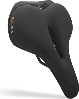 Produktbild von Famanu Fahrradsattel Komfortabel - Wasserfestes Kunstleder, Gel-Einlage