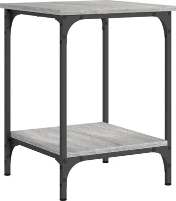 Produktbild von vidaXL Couchtisch Grau Sonoma 40x40x55 cm Holzwerkstoff