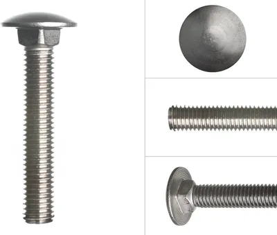 Produktbild von Schlossschrauben  Edelstahl A2 M10 x 60 mm - 25 Stück