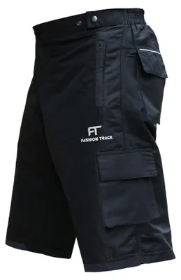 Produktbild von Mountainbike-Hose für Herren mit gepolstertem Innenhose und 6 Taschen
