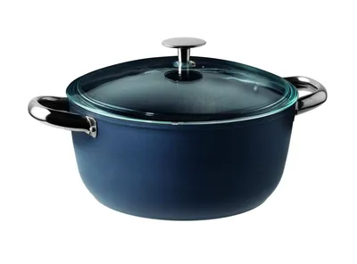 Produktbild von SAMBONET Midnight Blue Topf mit Deckel 24 cm