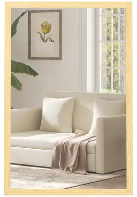 Produktbild von HOMCOM Wandspiegel, 40 x 60 cm, Rechteckig Spiegel für Schlafzimmer Badezimmer