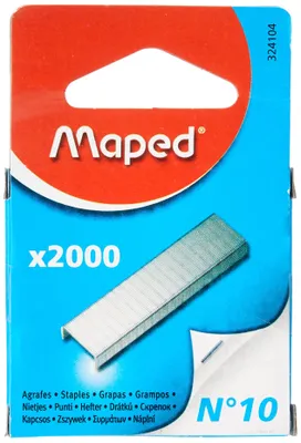 Image de Maped Office - agrafes no 10, boîte de 2 000 agrafes