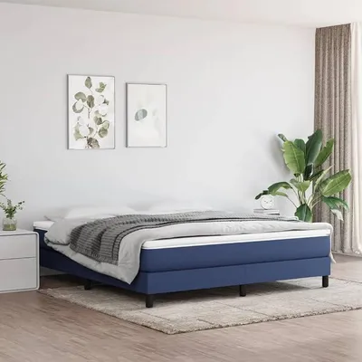 Produktbild von Taschenfederkernmatratze Matratze Bett Matratzen Taschenfederkern Federkernmatratze Schaumstoffmatratze Blau 160x200x20 cm Stoff