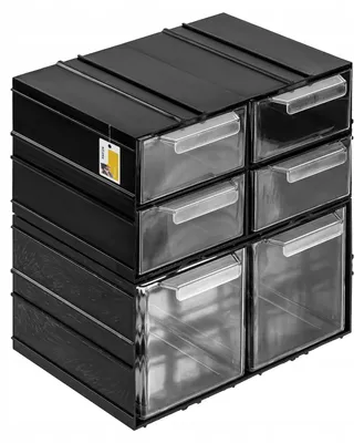 Produktbild von Pafen Organizer z 6 transparentnymi szufladkami do warsztatu