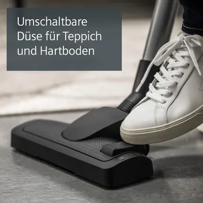 Produktbild von Siemens Staubsauger mit Beutel synchropower VS06A111, Bodenstaubsauger, Hygiene-