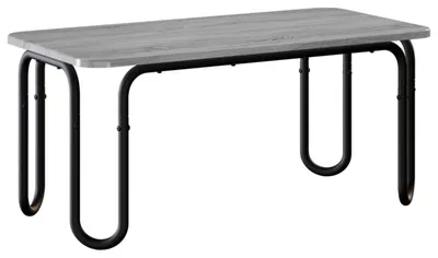 Imagen del producto de vidaXL Mesa de centro gris Sonoma, 79,5 x 40 x 36 cm, material de madera
