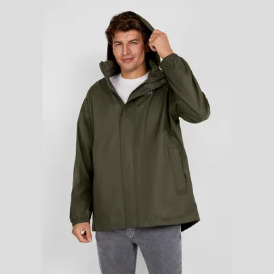 Produktbild von Minoti Regenjacken Kapuze Khaki Gr. Small für Jungen