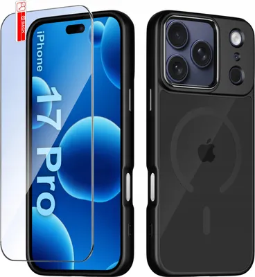 Produktbild von iPhone 17 Pro CASE für MagSafe MATT Magnetisch PREMIUM + Glas 9H