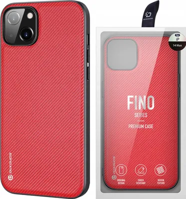 Image de Dux Ducis Fino Nylon Cover Case Iphone 14 Plus Red
