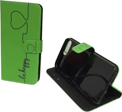 Produktbild von Handyhülle Tasche für Handy Apple iPhone 8 Plus Be Happy Grün
