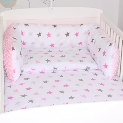 Produktbild von Nestchenschlange Bettschlange MINKY Bettrolle Nestchen Nackenrolle