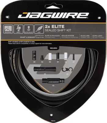 Produktbild von Jagwire SCK000, Fahrrad-Schaltzug, Stahl, Schwarz, 3200 mm