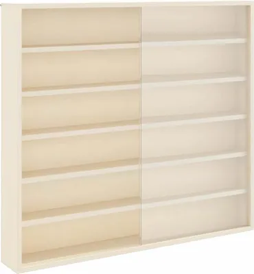 Image de vidaXL Présentoir mural avec étagère Beige 60 x 8,5 x 54 cm Contreplaqué