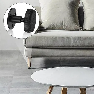 Produktbild von Famanu Möbelbeine verstellbar 26-40 mm - Set von 4 stabilen Möbelbeinen