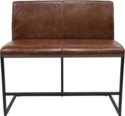 Produktbild von Loungesofa Helen aus Leder in Barhöhe - Braun