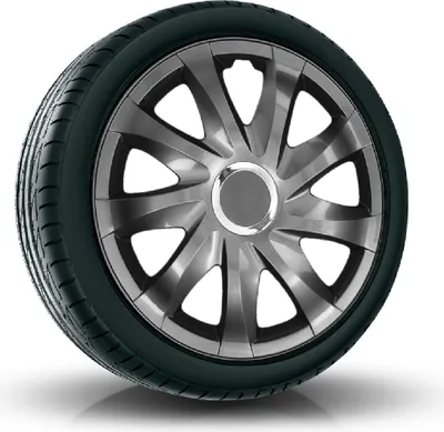 Produktbild von Radkappen Radzierblenden (4Stück) 16 Zoll graphit DRIFT Z458674