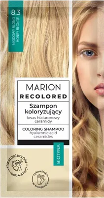 Produktbild von MARION REC 35ml Sachet Shampoo Color 8.3 Honey Blonde