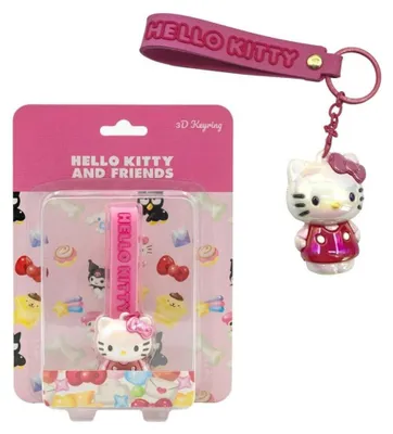 Productafbeelding van Sanrio 3D sleutelhanger, Hello Kitty