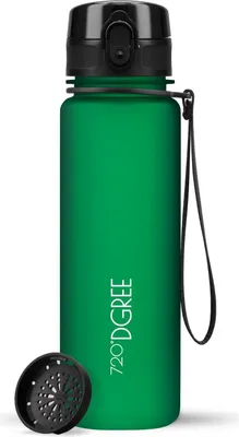 Obrázok produktu pre 720°DGREE fľaša na pitie uberBottle softTouch so sitkom, lesná zeleň, 0,5 l
