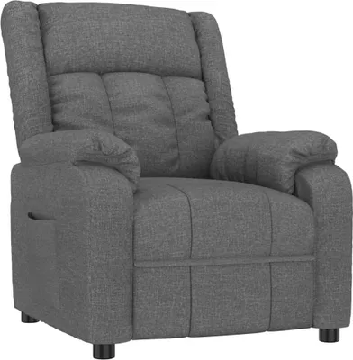 Produktbild von vidaXL Relaxsessel Dunkelgrau Stoff
