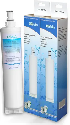 Obrázek produktu pro 2x ECOPURE EFF-6015A, komp. vodní filtr pro chladničky Whirlpool 4396510