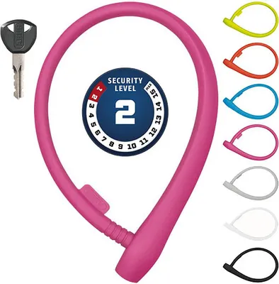Produktbild von Abus Kabelschloss uGrip Cable 560 L 65 cm D 8 mm rosa