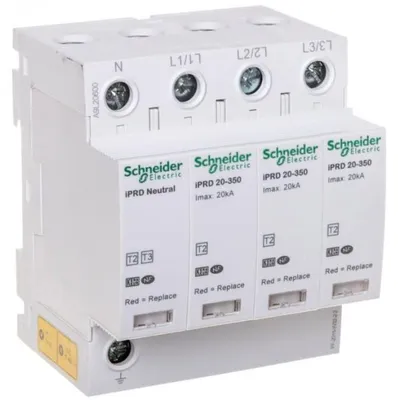 Productafbeelding van iPRD-20-20kA-350V-3PN A9L20600 Overspanningsbeveiliging