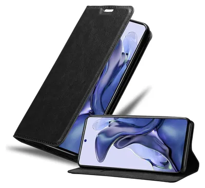 Zdjęcie produktu dla Etui Cadorabo do Xiaomi 11T / 11T PRO z czarną obudową ochronną na telefon komórkowy z magnetycznym zamknięciem