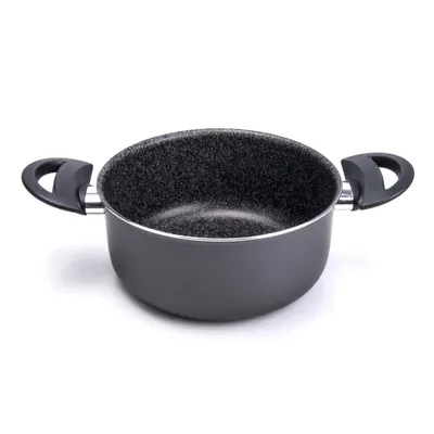 Obrázek produktu pro Alluflon Tradition Saucepan Aluminium black 16 cm Nádobí Sauciers Italian;