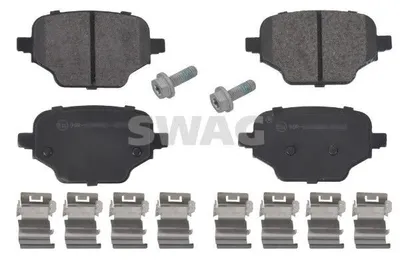 Image de plaquettes de frein arrière + kit. Opel