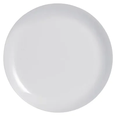 Image de 6 assiettes plates Diwali Granit - Luminarc - verre opale extra résistant