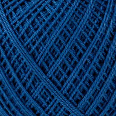 Immagine prodotto di Olympus Sashiko Garn sottile, in cotone, gomitolo, circa 80 metri, colore 210, blu, prodotto in Giappone