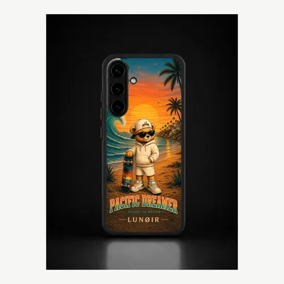 Produktbild von Samsung S25 Hülle Handyhülle Schutzhülle Case mit Pazifikküste Motiv – LUNØIR ©