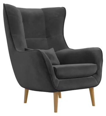 Produktbild von MIRJAN24 Polstersessel Estjano, Ohrensessel, Relaxsessel, Stilvoll Wohnzimmer Sessel (Farbe: Kronos 22)